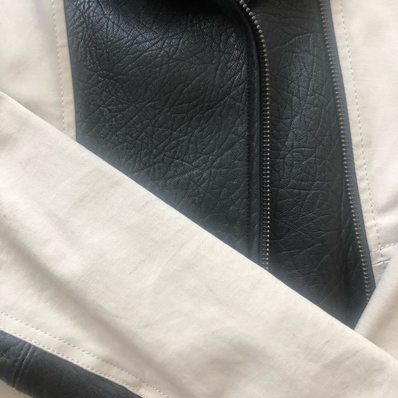 Theory Mixed Leather Jacket XS - Picture 5 of 6